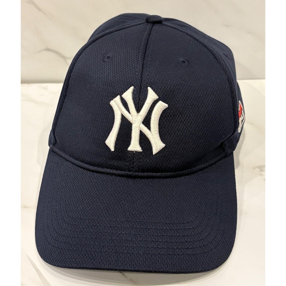 OC Sports New York Yankees Hat Mens OSFM Navy Blue MLB Baseball Cap Adjustable